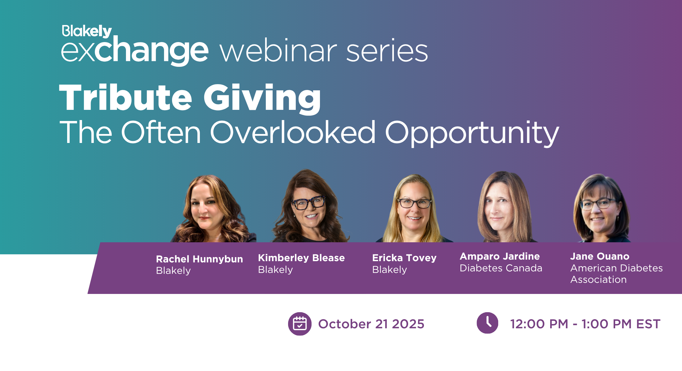 Tribute Webinar